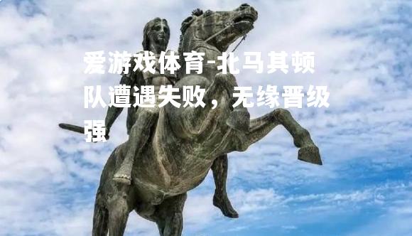 北马其顿队遭遇失败，无缘晋级强